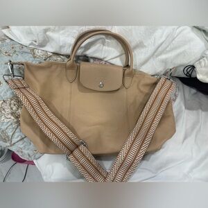 Longchamp Leather tan  Women's Bag